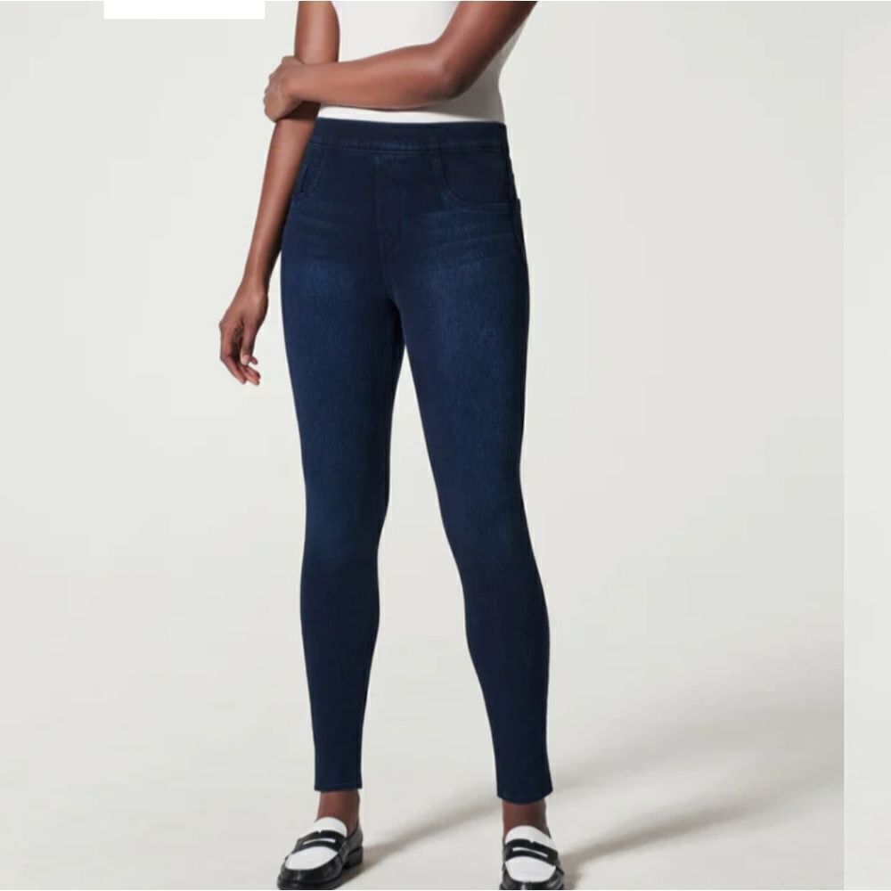 Spanx Jean-ish Ankle Leggings Size Medium